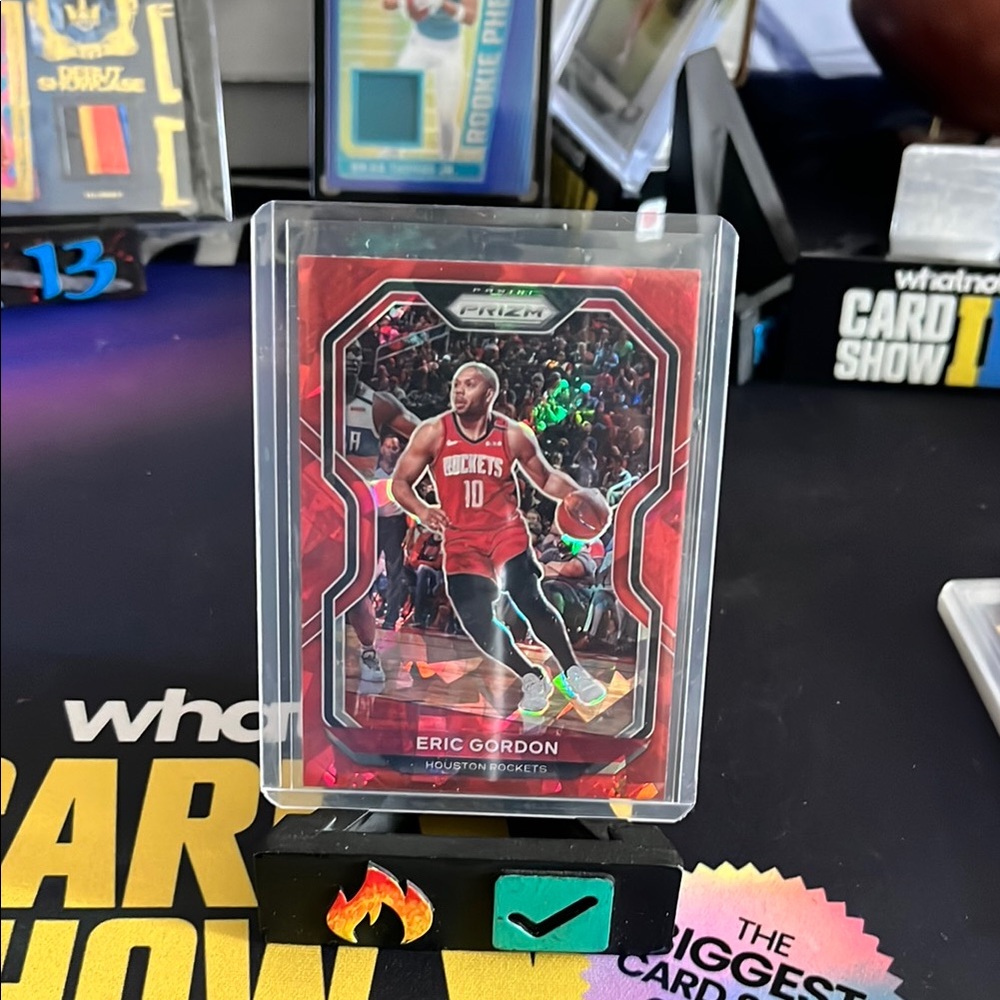 Red Prizm Basketball Trading Card